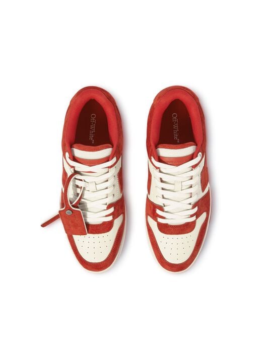 Brick Red/White Out Of Office Suede OFF WHITE Brick Red/White Out Of Office Suede RED OMIA189S25LEA007