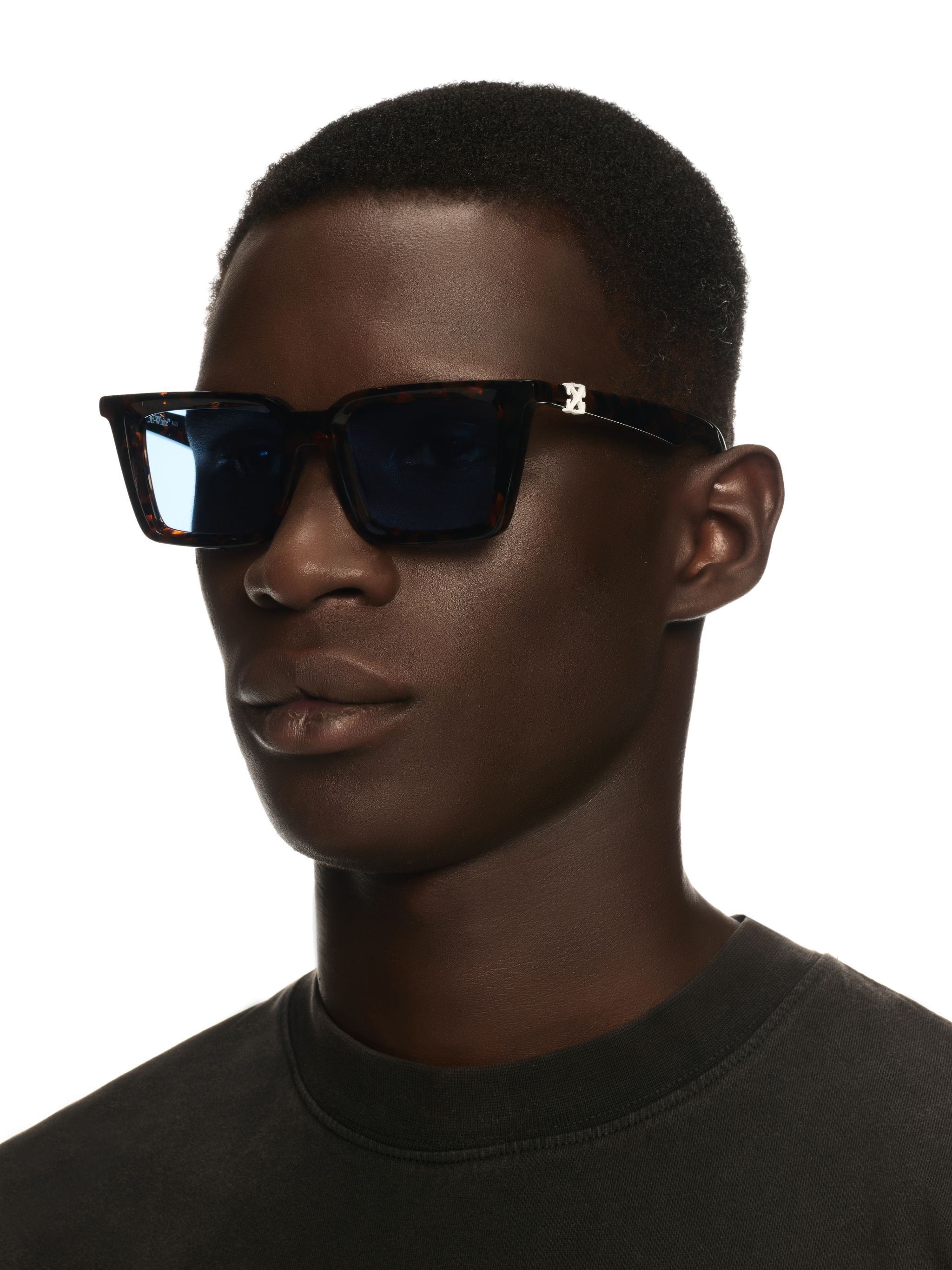 OFF WHITE Dalton Sunglasses BROWN OERI13US25PLA001