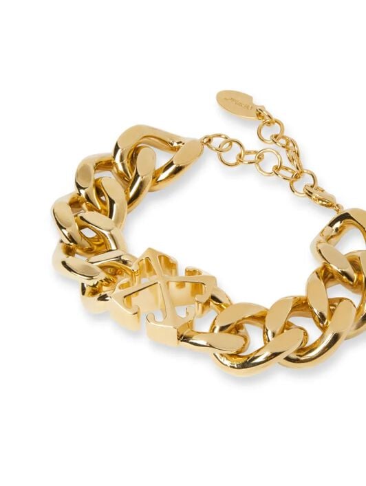Arrow Chain Bracelet OFF WHITE Arrow Chain Bracelet GOLD OWOA12FC99MET001