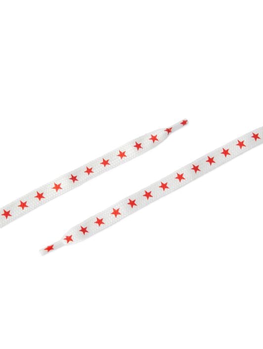 White/Red Star Laces OFF WHITE White/Red Star Laces WHITE OMZJ001T25MAT001