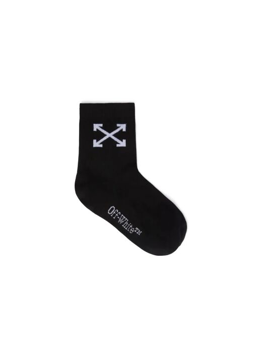 Arrow Mid-Height Socks OFF WHITE Arrow Mid-Height Socks BLACK OBRA004S25KNI001