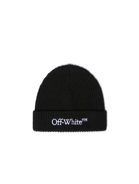 Bookish Classic Knit Beanie Black - Whit OFF WHITE Bookish Classic Knit Beanie Black - Whit BLACK OMLC041C99KNI003