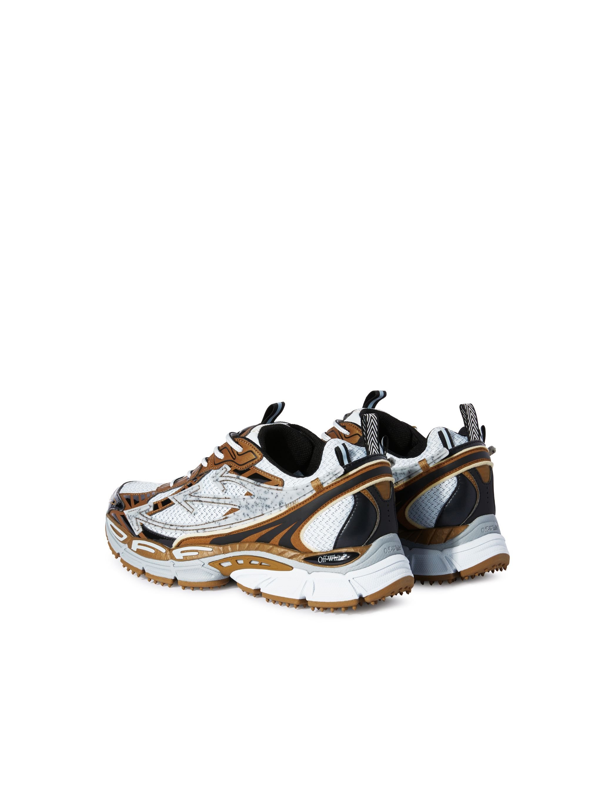 OFF WHITE Silver/Bronze Be Right Back BROWN OMIA295S25FAB004