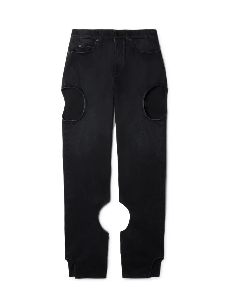 OFF WHITE Vintage Black Meteor Jeans BLACK OWYA06AC99DEN002