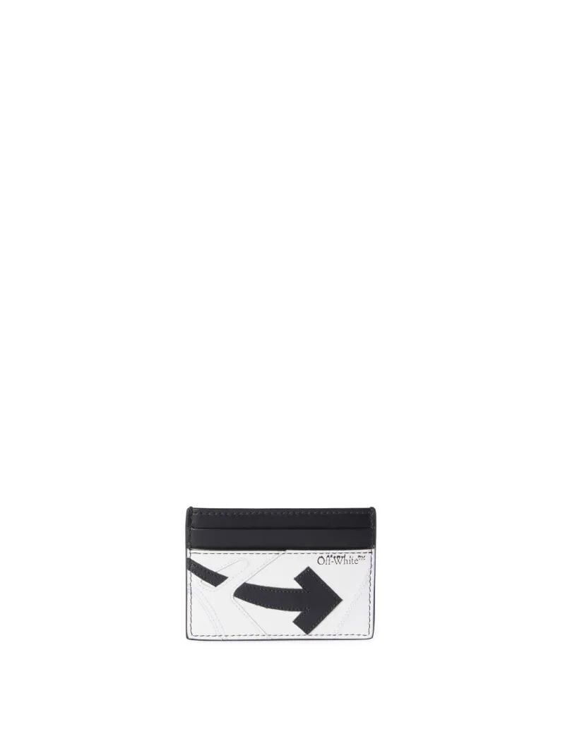 OFF WHITE Black Ooo Sneaker Card Case BLACK OMND099C99LEA001