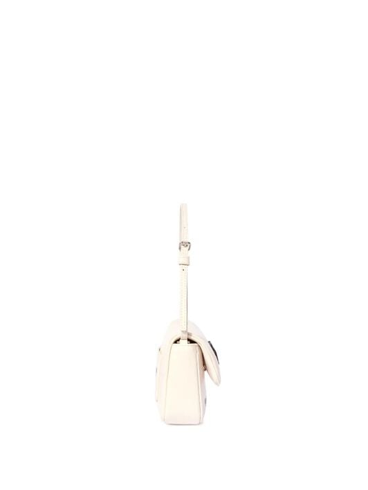 White Jitney 0.7 Quote Shoulder Bag OFF WHITE White Jitney 0.7 Quote Shoulder Bag DUST - BLACK OWNN18BC99LEA001