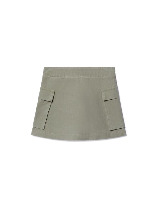 Bookish Cargo Skirt OFF WHITE Bookish Cargo Skirt GREEN OGCC027S25FAB001