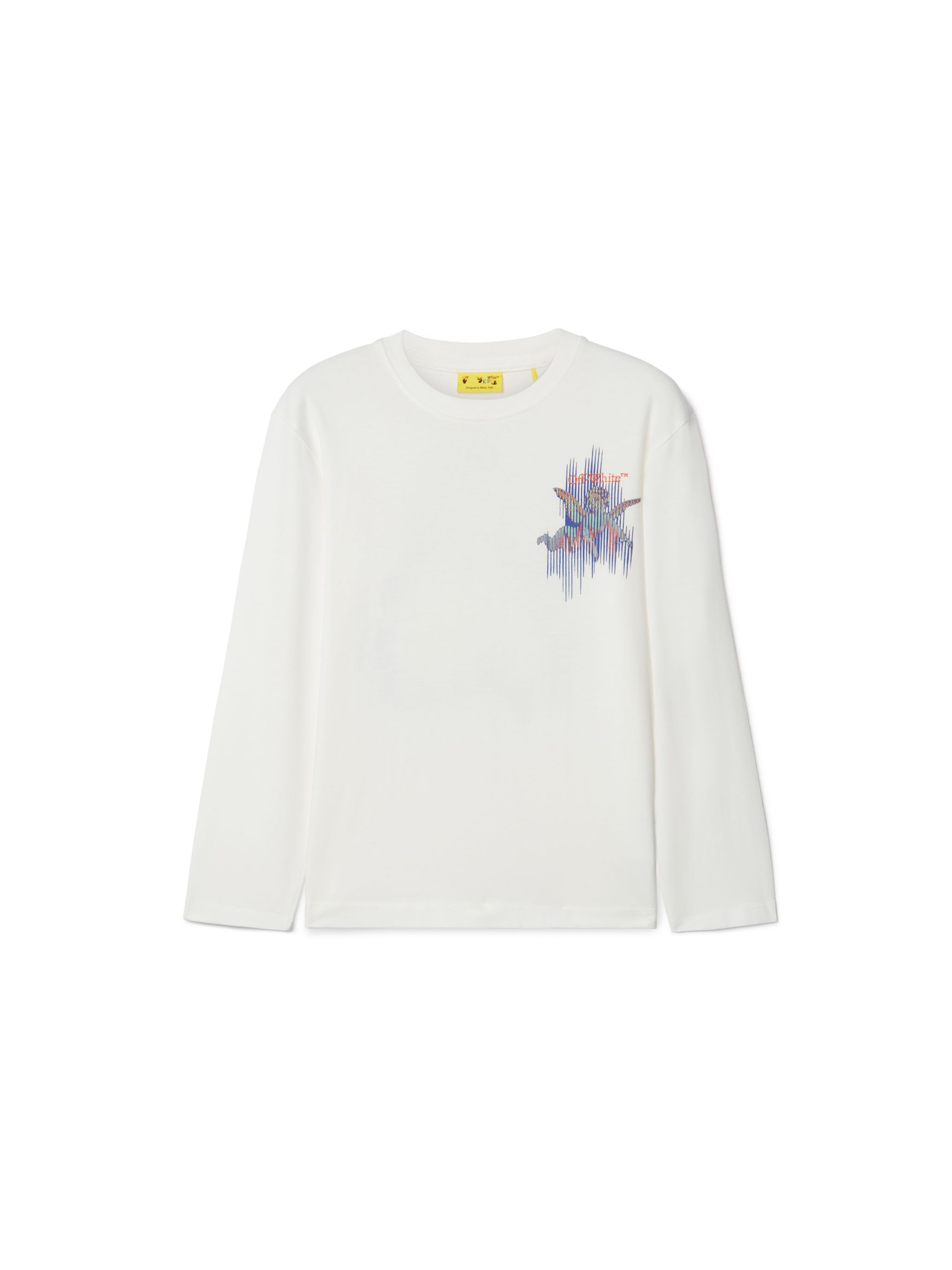 OFF WHITE Putti Long-Sleeved Top WHITE OBAB001S25JER002