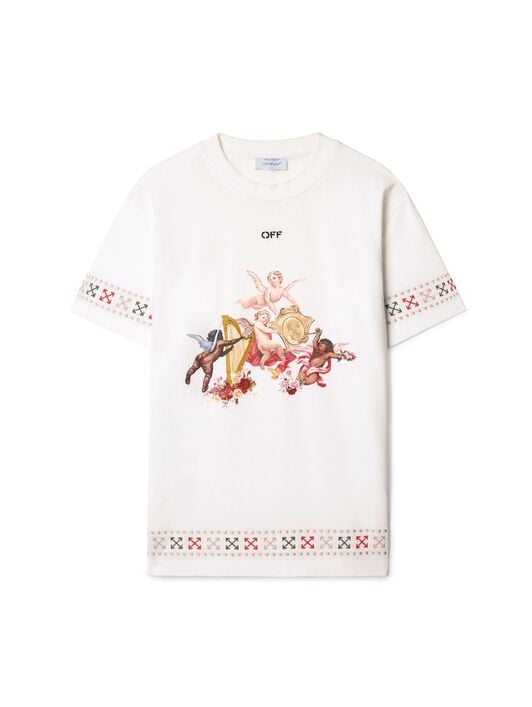 Putti Slim S/S Tee OFF WHITE Putti Slim S/S Tee WHITE OMAA027S25JER002