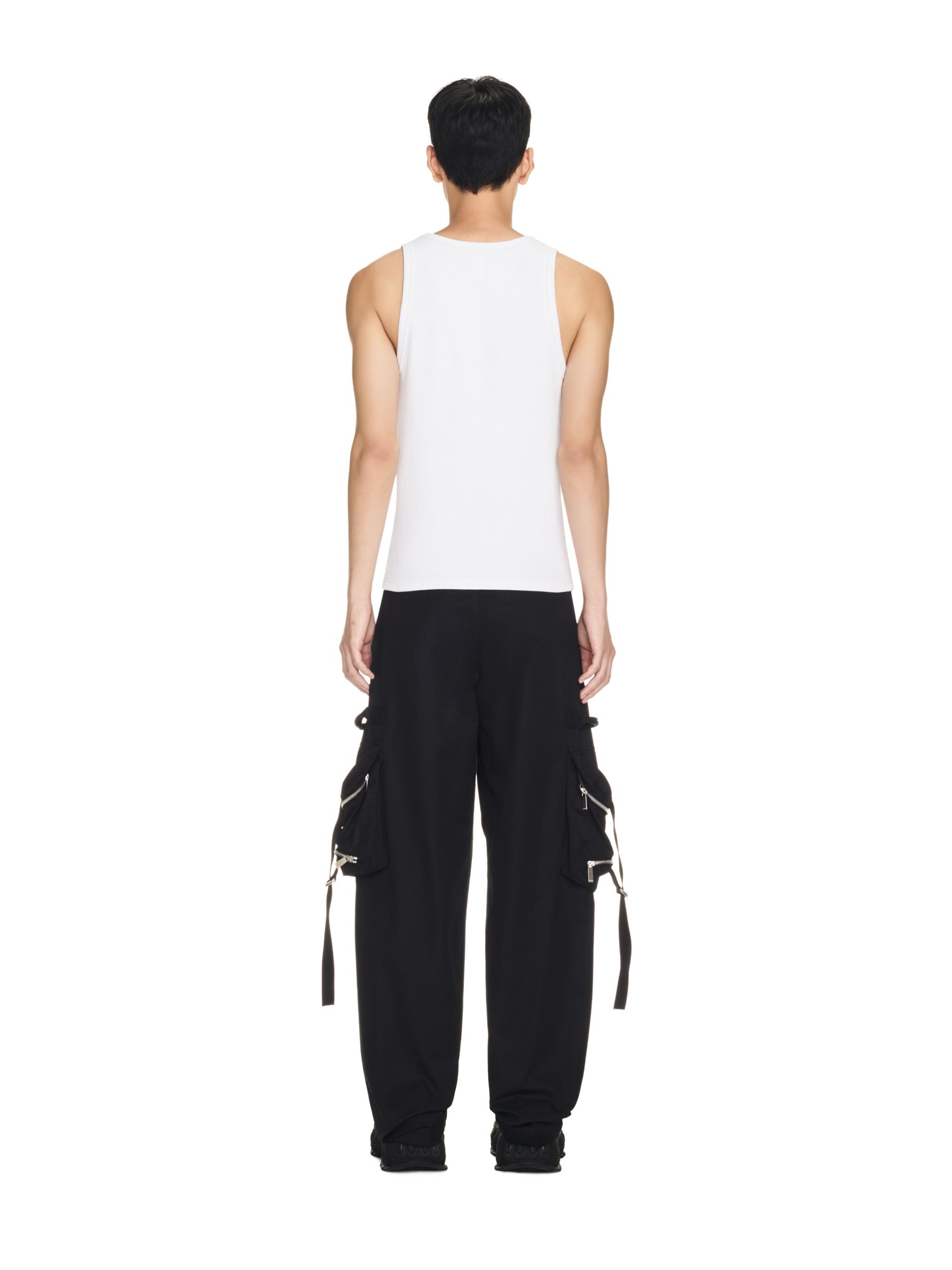 OFF WHITE Off Stamp Rib Tanktop WHITE OMUY006C99JER001