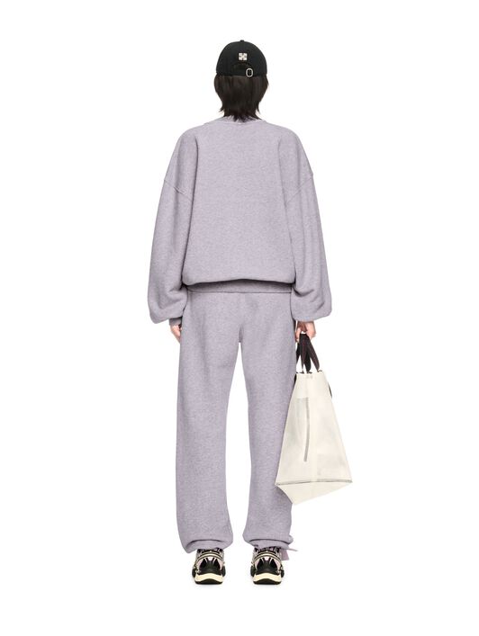 OFF WHITE Gray Embroidered Ow Sweatshirt GREY OWBA075S25FLE004